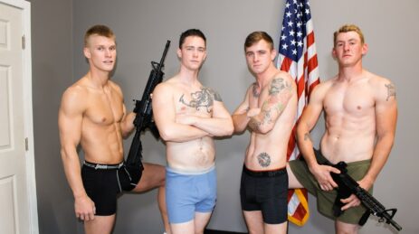 Army gay group sex