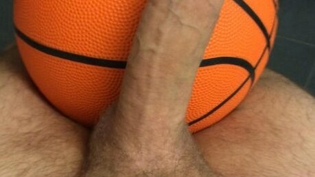 Big dick VS basketball
