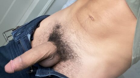 Big hairy cut cock