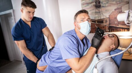 Dentist office gay porn