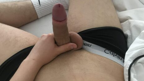 Dick with shaved pubes