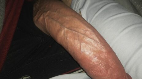 Guy letting his dick out