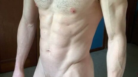 Hairy chest and big cock