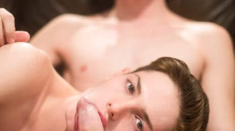 Threesome twink porn