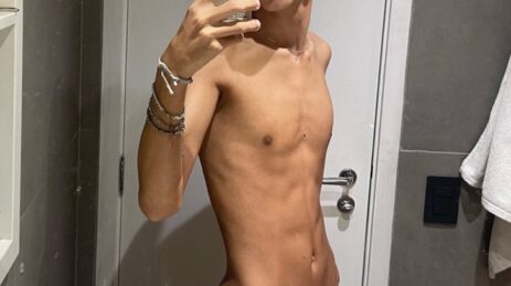 Twink with a long dick