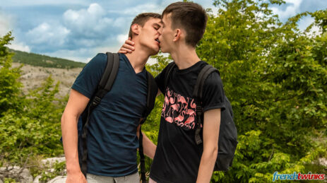 Twinks fucking in the woods