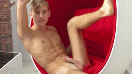 Uncut cock twink